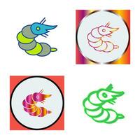 Shrimp Vector Icon