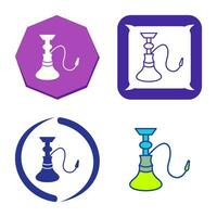 Unique Hookah Vector Icon