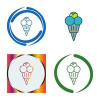 Ice cream Vector Icon