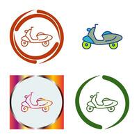 Scooter Vector Icon