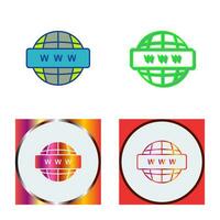 World Wide Web Vector Icon