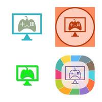 Unique Online Games Vector Icon