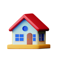 Home House Estate AI Generative png