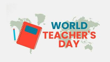 world teacher day vector