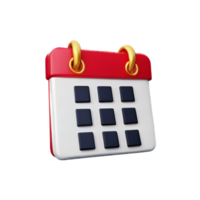 Calendar Date Event AI Generative png
