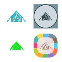 Tent Vector Icon