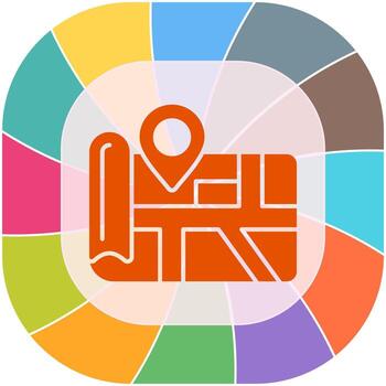 Map Vector Icon