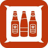 Beer Bottles Vector Icon