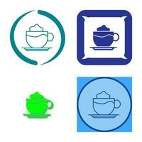 Latte Vector Icon