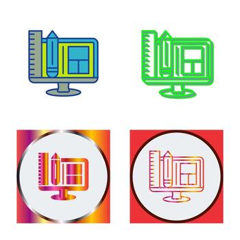 icono de vector de diseño web