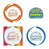 Burger Vector Icon