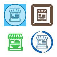 Mobile Shop Vector Icon