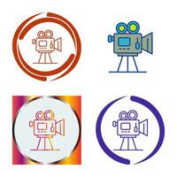 Movie camera Vector Icon