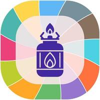 Camping Gas Vector Icon