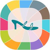 Stylish Sandals Vector Icon