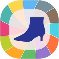 Boots with Heels Vector Icon