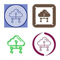 Internet Cloud Vector Icon