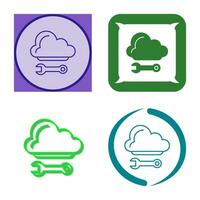 Cloud Computing Vector Icon