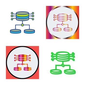 Structured Data Vector Icon
