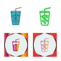 Cold Drink Vector Icon