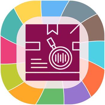 Tracking Code Vector Icon