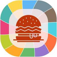 Hamburger Vector Icon