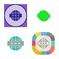 World Wide Web Vector Icon