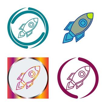 icono de vector de lanzamiento
