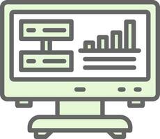 Data Driven Insights Vector Icon Design