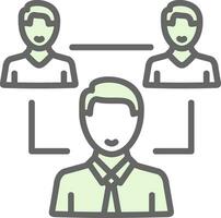 Employee Engagement Vector Icon Design