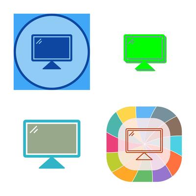 Computer Vector Icon