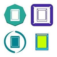 Unique Frame Vector Icon