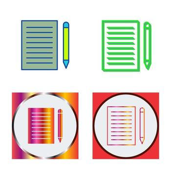 Write Feedback Vector Icon