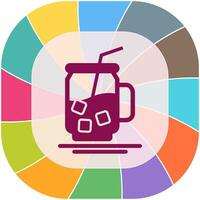 Iced Tea Vector Icon