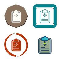 Prescription Vector Icon