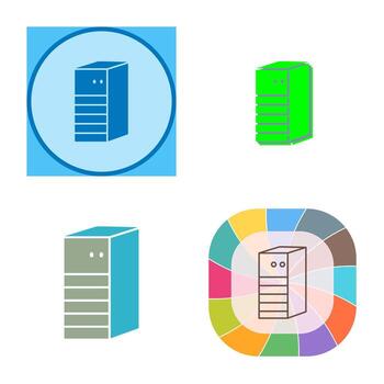 Server Network Vector Icon