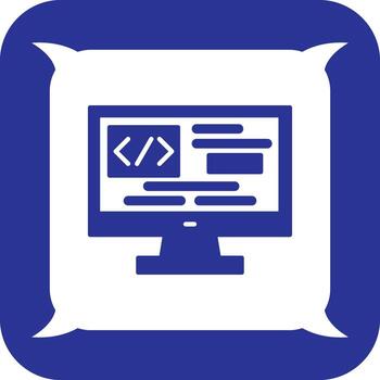 icono de vector de codificación
