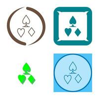 Card Suits Vector Icon