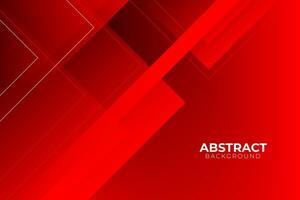 Red modern abstract background design vector