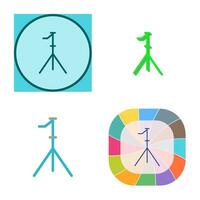 Unique Stand Vector Icon