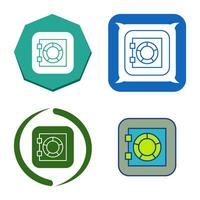 Safe Box Vector Icon