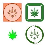 Weed Vector Icon