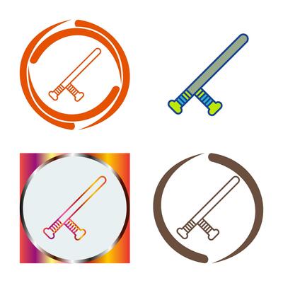 Baton Vector Icon