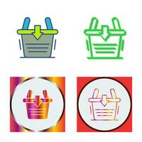 Add To Basket Vector Icon