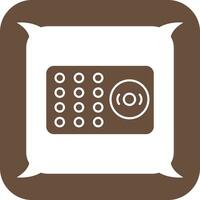 Unique Ring Alarm Vector Icon