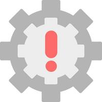 Operational Disruption Vector Icon Design