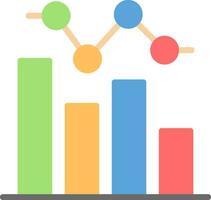 Fluctuating Demand Vector Icon Design