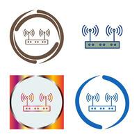 Wireless Vector Icon