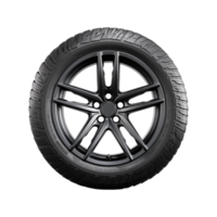 New car tire png ai generative