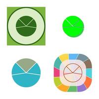 Pie Chart Analysis Vector Icon